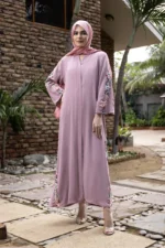 A collection of abayas in various colours, showcasing elegance and style in Pakistan